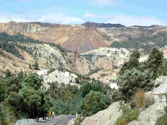 Und so schön steilen Straßen 