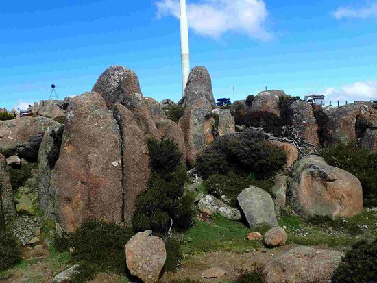 Die Pinaccles am Mt Wellington