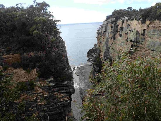 ...und hinaus aus aufs Meer