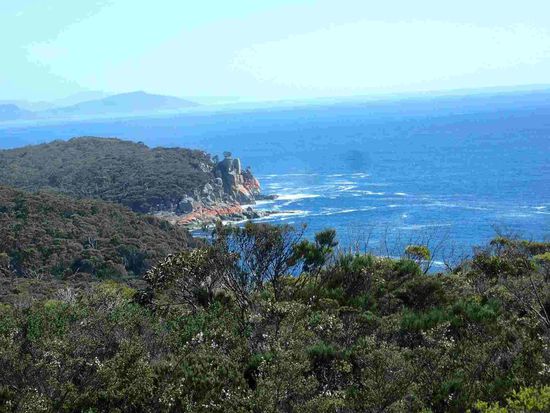 Und noch eines vom Leuchtturm in die Bucht