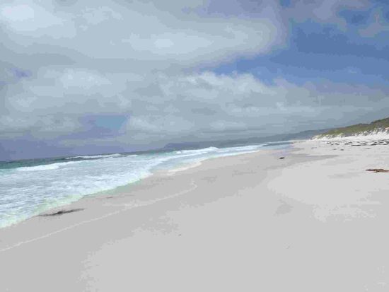 Spaziergang am Friendly beach