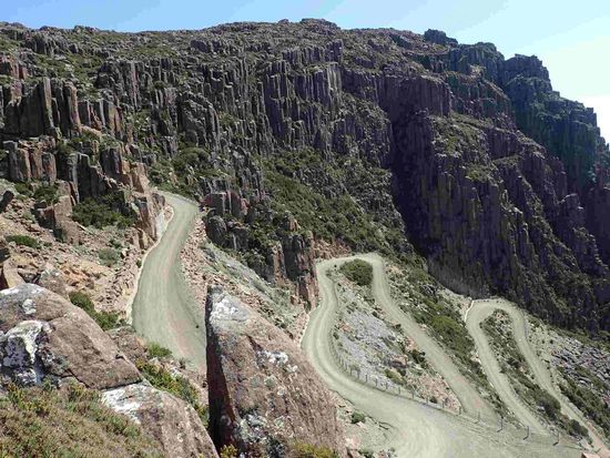 Da müssen wir auch wieder runter 