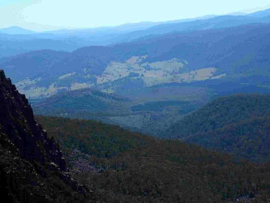 Der Blick ist traumhaft heute 