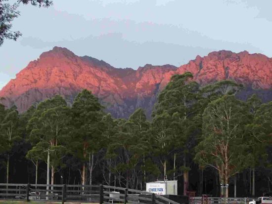 Und bei Sonnenuntergang 