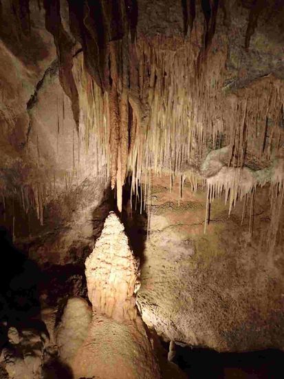 Es war unglaublich interessant und schön in der Höhle