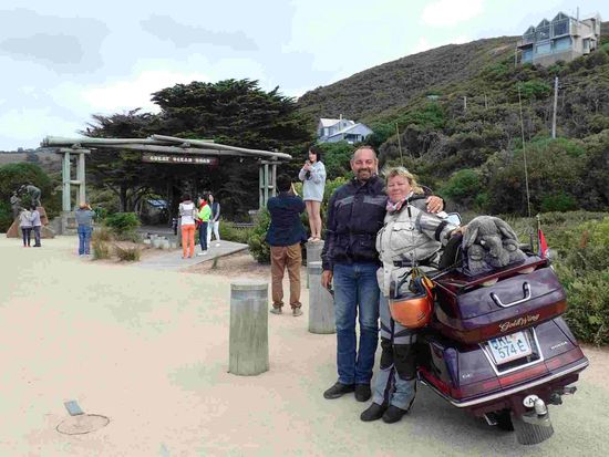 Der Eingang zur Great Ocean Road