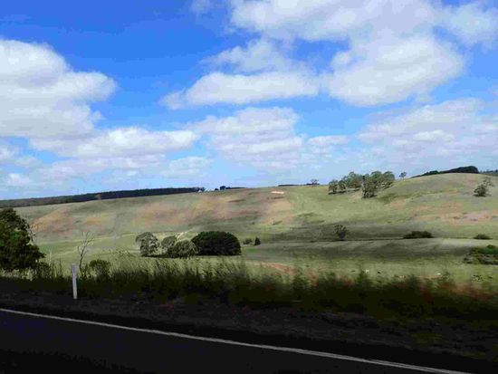 So sieht es aus, wenn wir nicht an der Küste fahren 