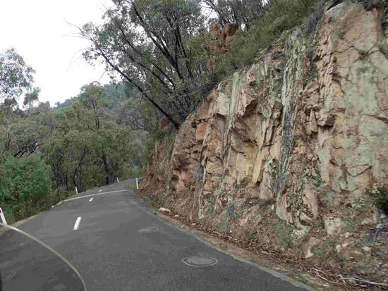 .....und rechts der Straße 