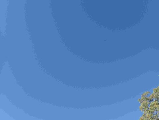 Der Himmel ist mal wieder nur blau 