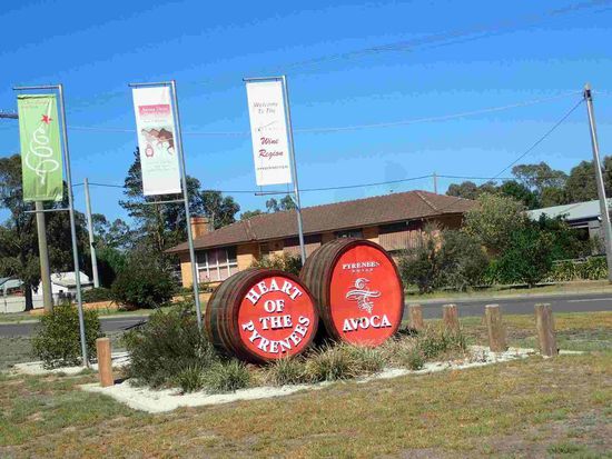 Wir haben hier in Australien haben wir das Herz der Pyrenäen gefunden 