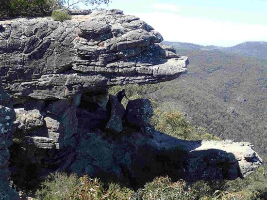 Der Balkon wie der Reeds Lookout auch genannt wird - ich nenn ihn Fuchur 