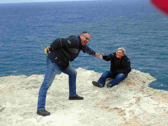 Joanna und Arno immer gut drauf 