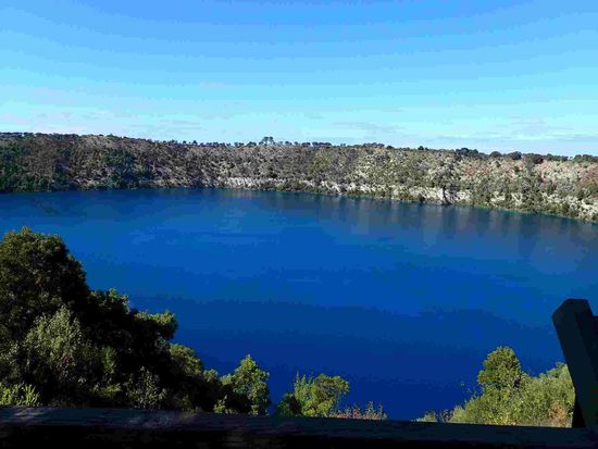 Der blaue See - stimmt doch, oder?