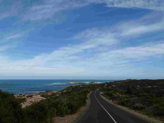 An der Küste entlang