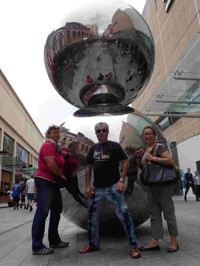 In der Fußgängerzone von Adelaide