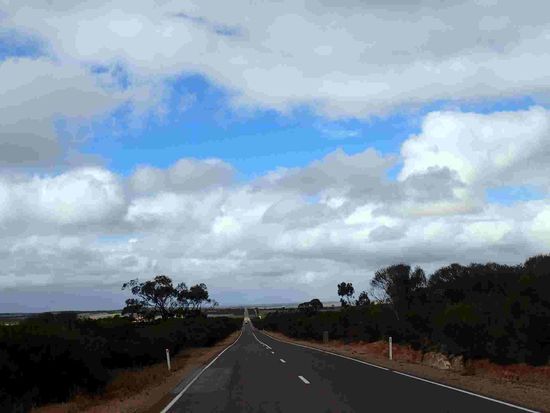 Mal wieder gerade aus