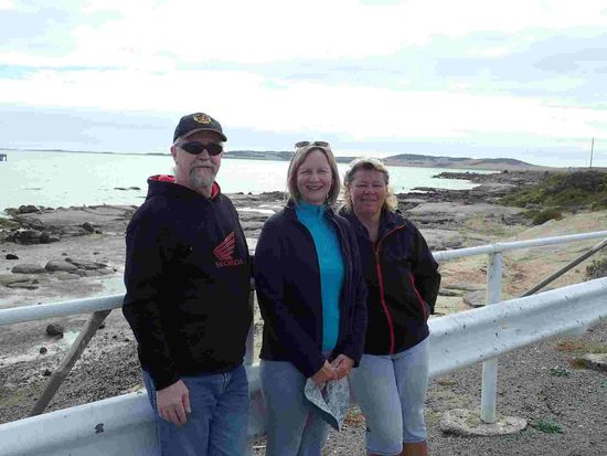 Spaziergang mit Julie und Stuart