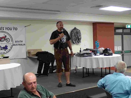 Arno bei seiner Rede