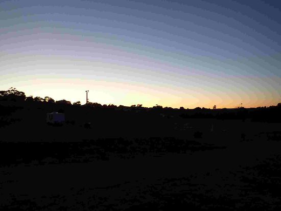 Sonnenaufgang in Burra