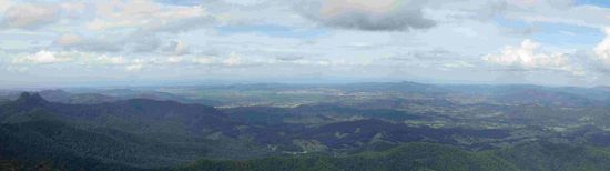 Letzter Blick über das Land 