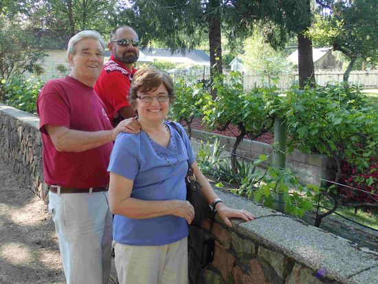 Sandy, Chuck und Arno 