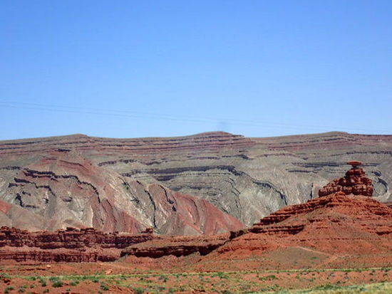Nach dem Monument Valley in Richtung Mesa Verde