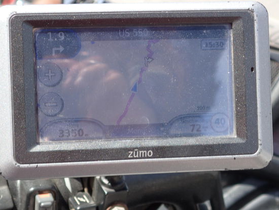 ......bis wir auf 3350m oben sind 