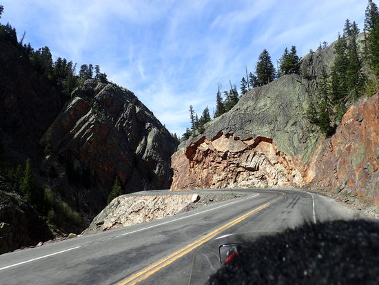 Und nun geht es wieder hinunter