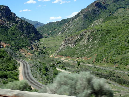 Die Strecke ist traumhaft schön