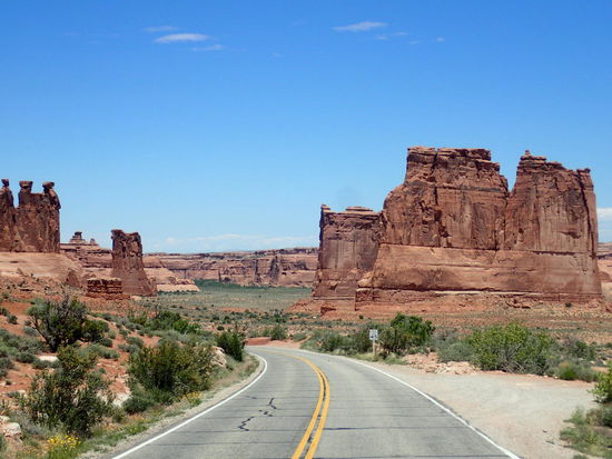 Und hinein geht es in den NP