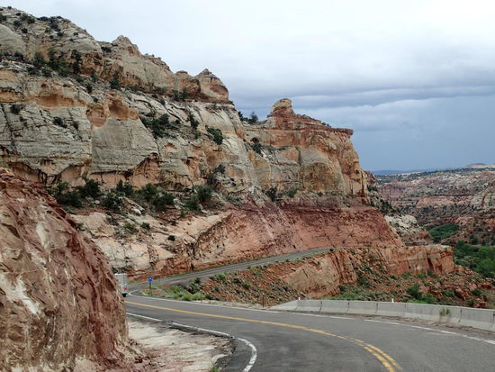 Die Landschaft ändert sich ständig 