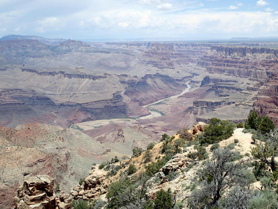 Mein erster Blick in den Grand Canyon