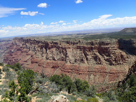 Trotzdem ist der Canyon gut zu erkennen