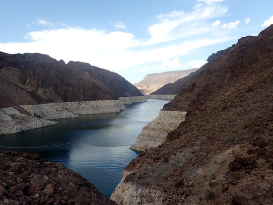 Ein Teil des Stausees