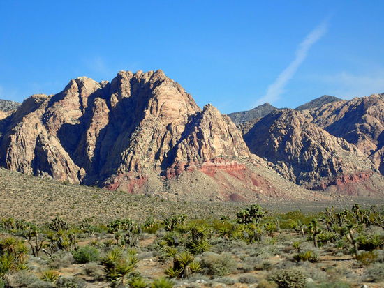 So sieht die Landschaft rund um Las Vegas aus