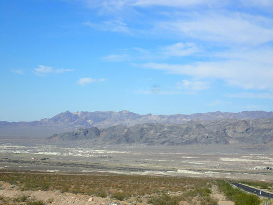 Nun kommen wir schon Richtung Death Valley