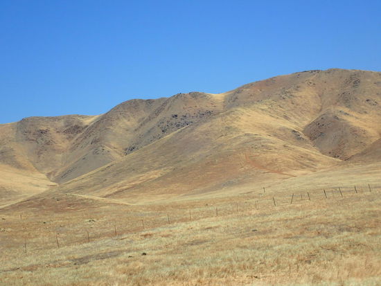 Und mal auch sanftere Hügel