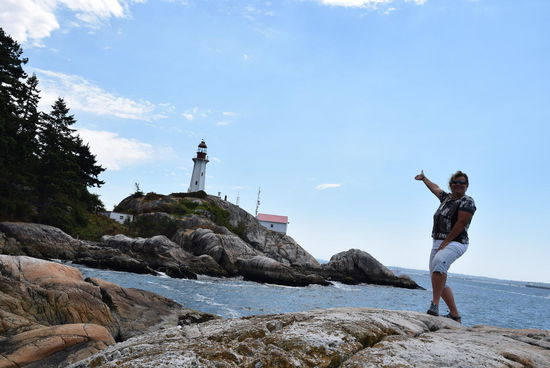 Da ist der Leuchtturm