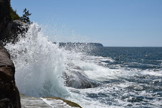 Uhh, da spritzts aber