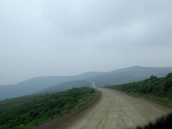 Wieder in Kanada ist das Wetter auch nicht besser 