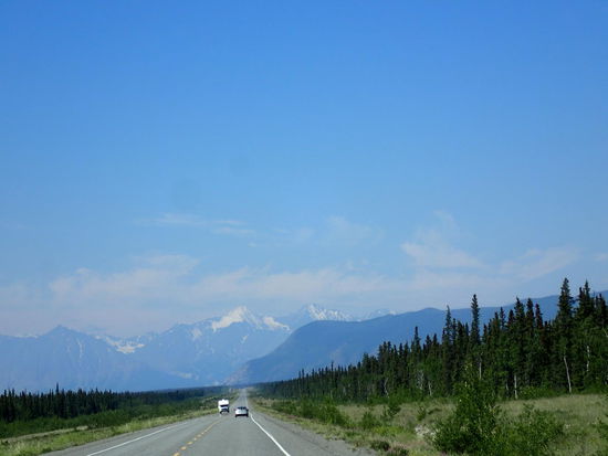 Und los geht's Richtung Alaska