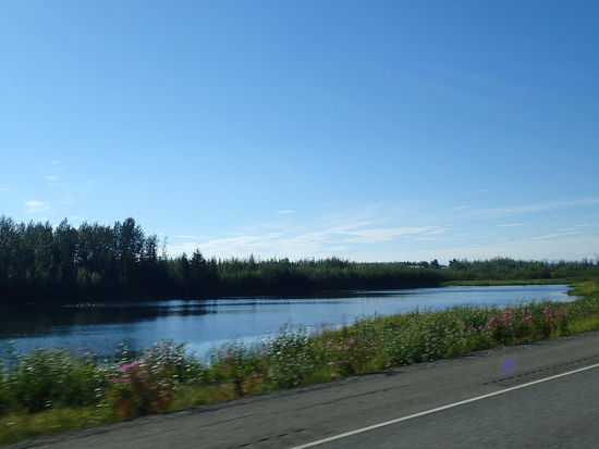 Die Landschaft um so schöner