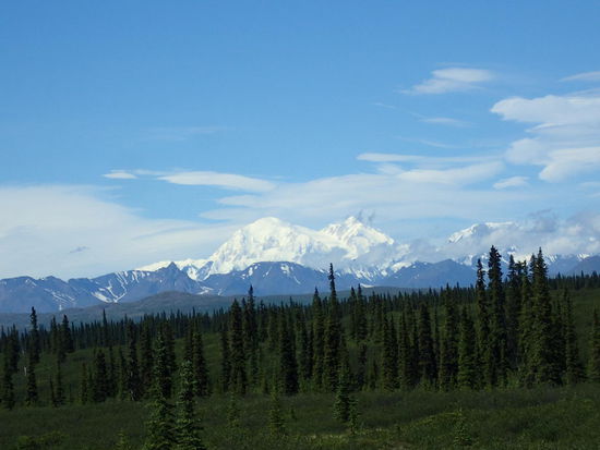 Eine schöne Gletscherbergspitze