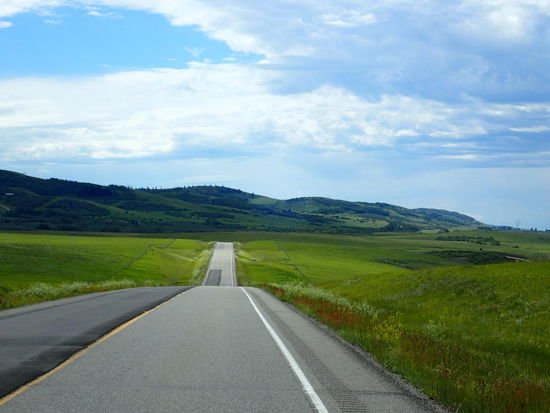 Immer der Nase nach - es wird immer flacher