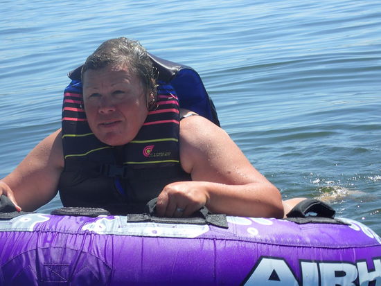 Aber so richtig glücklich sehe ich wohl nicht aus