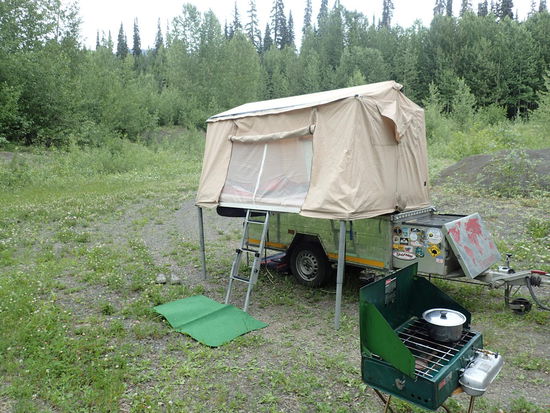 Unser Stellplatz im Nirgendwo 