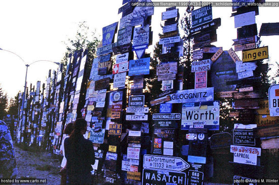 Watson Lake Schilderwald