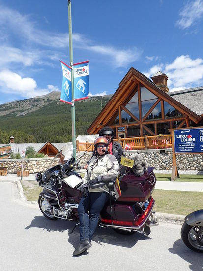 Vor der Weltcuppiste in Lake Louise