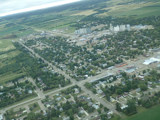 Der Blick auf Bottineau