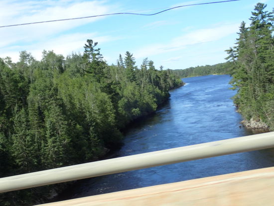 Und es gibt viel Wasser, nicht nur von oben
